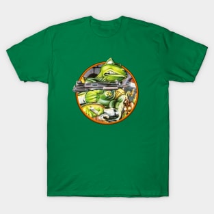 Cosmic Wartoad (Badge) T-Shirt